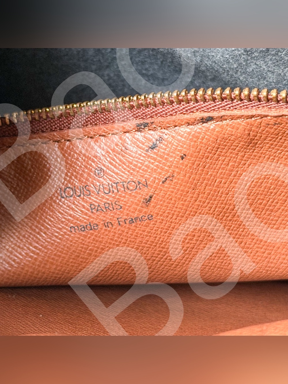Louis Vuitton Project Bag Brown Monogram Canvas Wristlet Clutch Needs Zipper pul - Picture 9 of 17